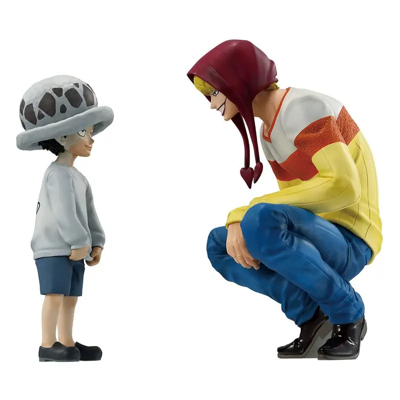 One Piece Ichibansho PVC Statue Trafalgar Law & Corazon (The Unbreakable Law) 24 cm