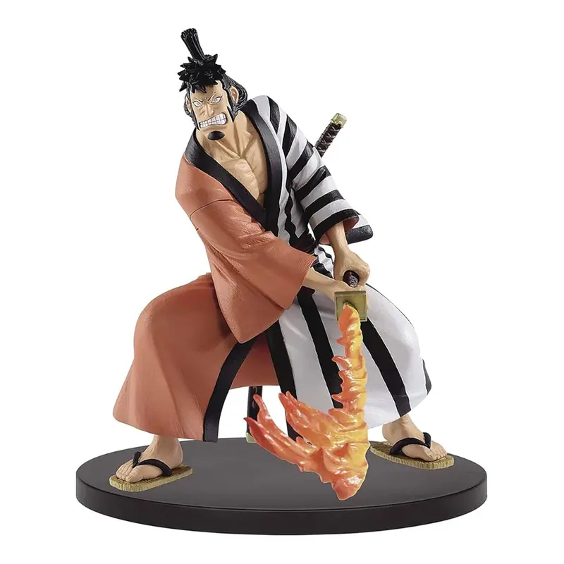 One Piece - Kin'emon Statue - 16cm - Banpresto Battle Record Posing