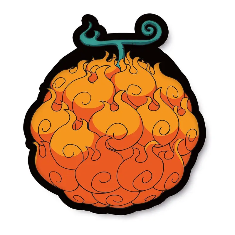 One Piece Kissen Feuerfrucht