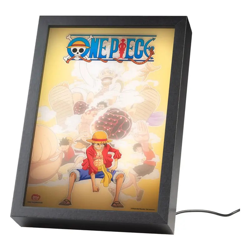 One Piece - LED-Druck mit Rahmen (Grupo Erik)