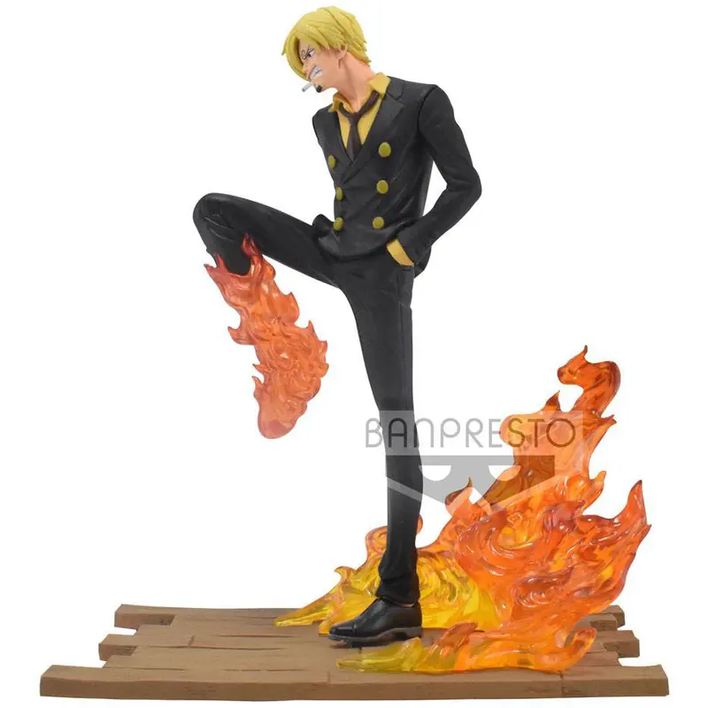One Piece Log File Selection -Fight- Vol. 2 PVC Statue Sanji Vinsmoke
