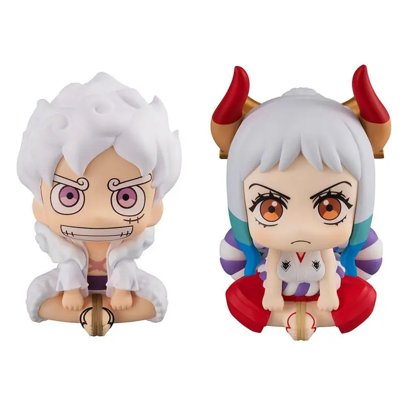 One Piece Look Up PVC Statue Monkey D. Luffy Gear Fifth & Yamato 11 cm (With Gift)