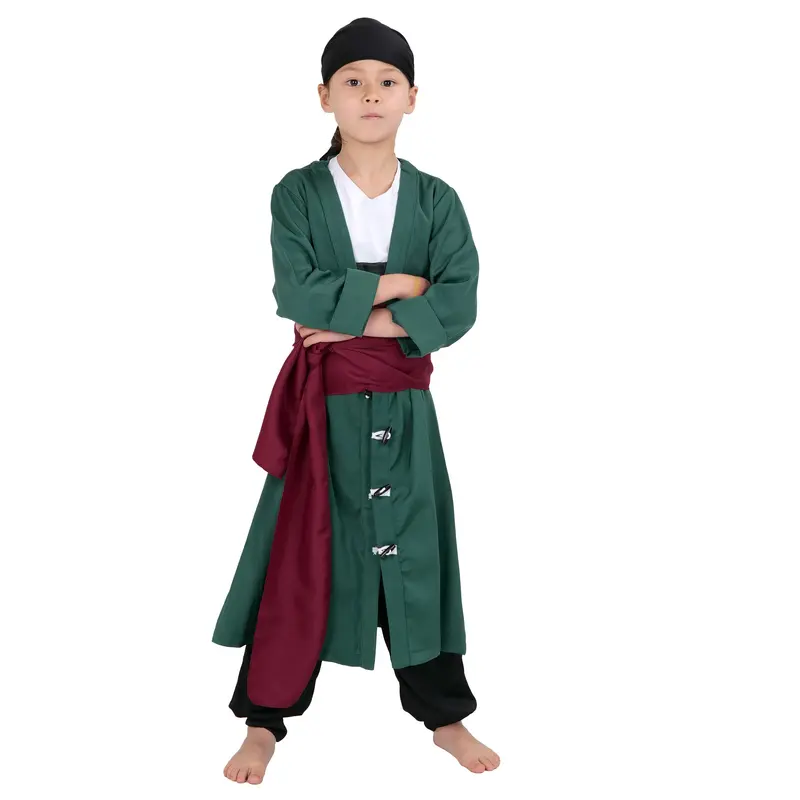 One Piece - Lorenor Zorro Kinderkostüm - Timeskip Ver. - Größe 130-150