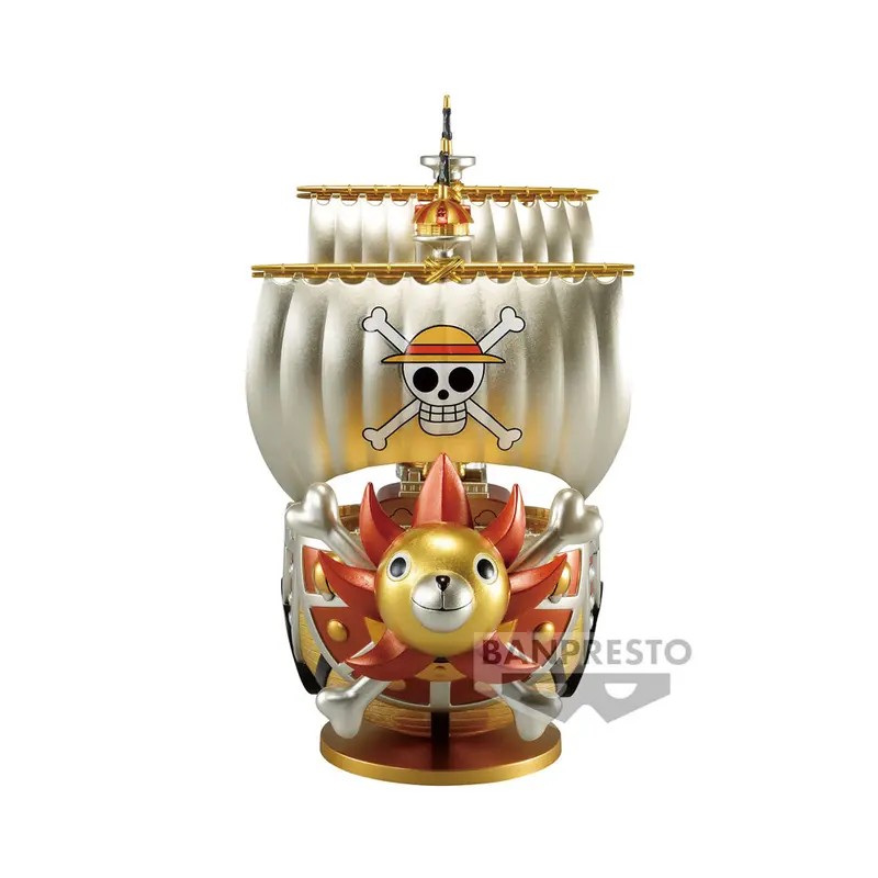 One Piece Mega WCF Special!! Gold Color PVC Statue