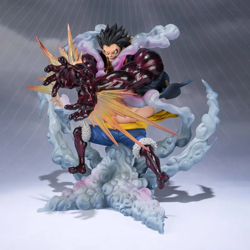 One Piece - Monkey D. Luffy Gear 4 Leo Bazooka - FiguartsZERO Super Battle Extra Battle PVC Statue - 18 cm – Bandai