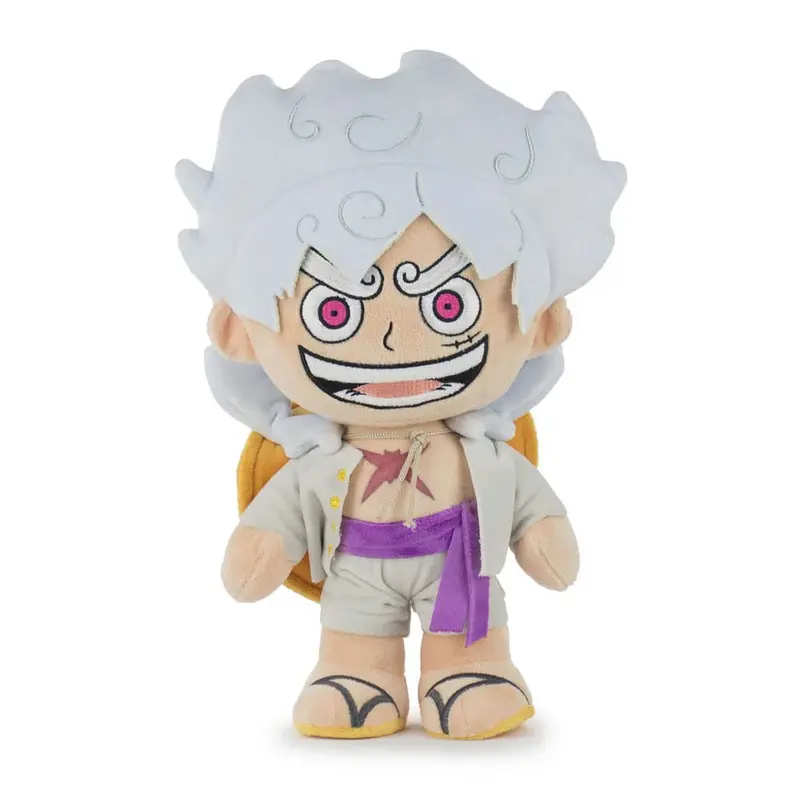 One Piece - Monkey D. Luffy (Gear 5) - Plüschfigur Limited 3D Edition - 34cm - Barrado
