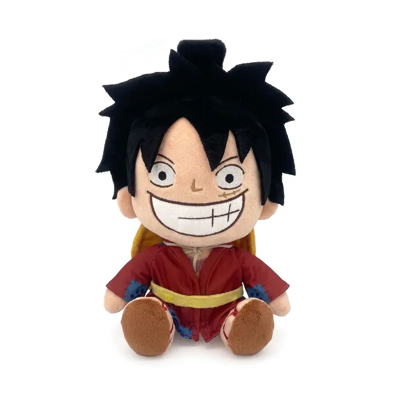 One Piece - Monkey D. Luffy (Wano Outfit) - Sitting Plush - 22cm - Barrado