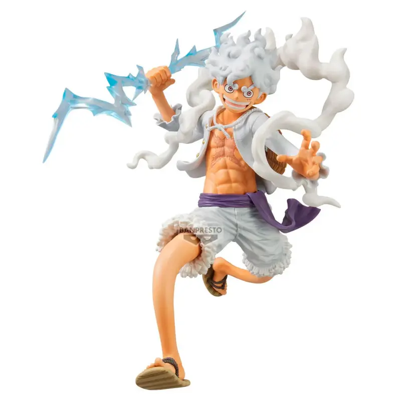 One Piece - Monkey D. Ruffy - Gear 5 Grandista Figur (Banpresto)