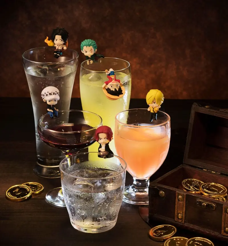 One Piece Ochatomo Series Sammelfiguren Pirates Party 4 cm Sortiment (6)