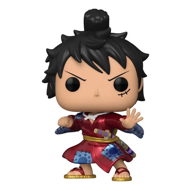 One Piece POP! Animation Vinyl Figur Luffy in Kimono (MT) Exclusive 9 cm