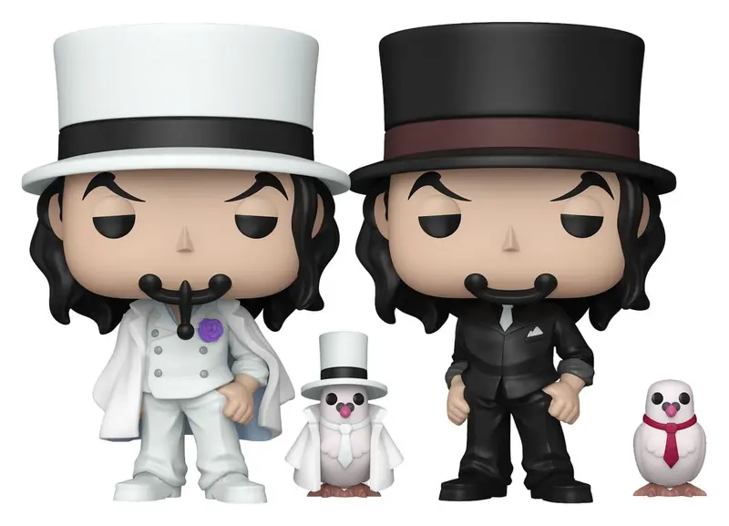 One Piece POP!&Buddy Animation Vinyl Figuren Rob Lucci with Hattori w/Chase 10 cm