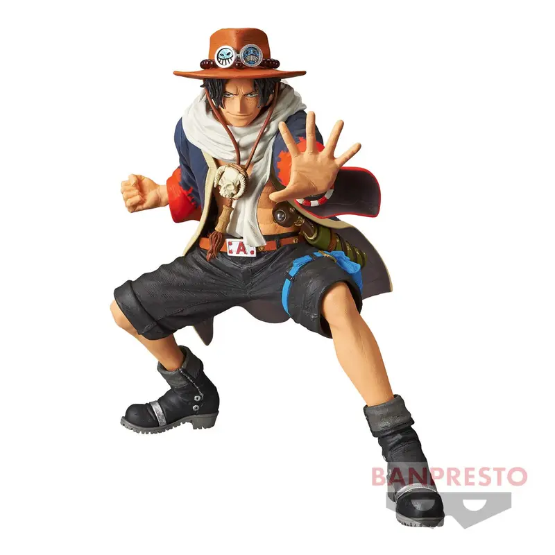 One Piece - Portgas D. Ace III Figur - 20cm - Banpresto Chronicle King of Artist