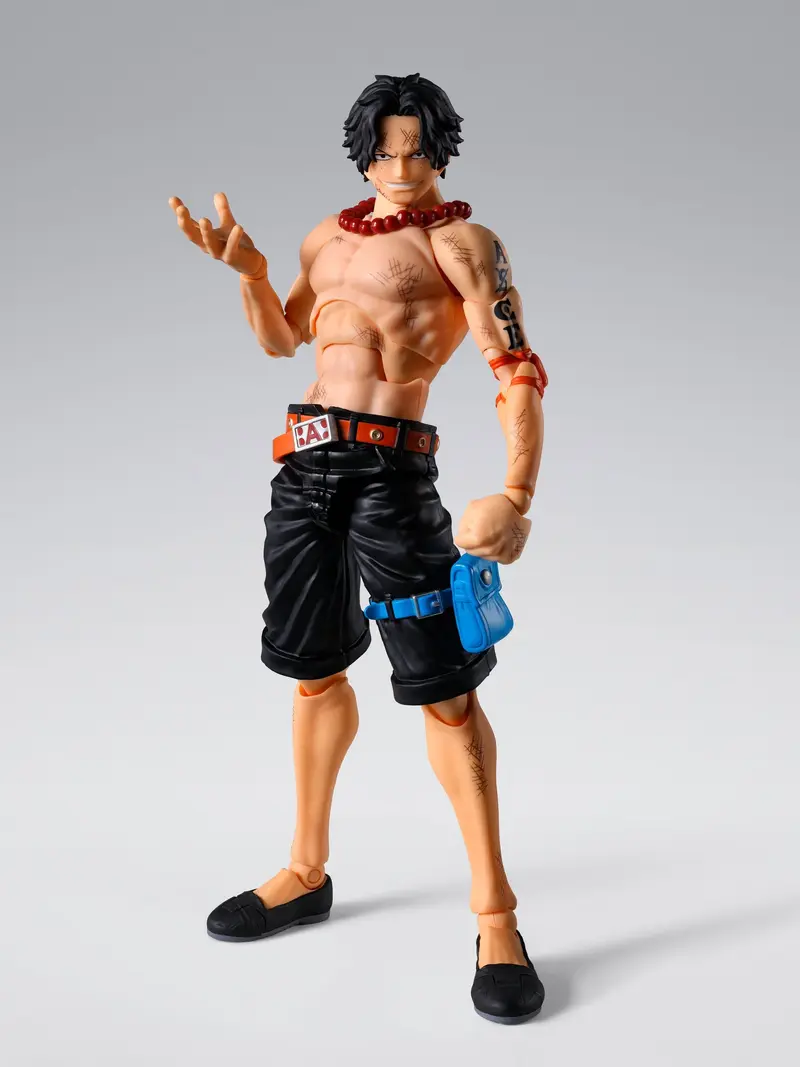 One Piece - Portgas D. Ace - Marineford S.H. Figuarts Figur (Bandai)