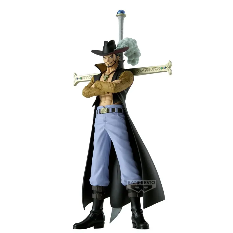 One Piece PVC Statue DXF Grandline Series Extra Dracule Mihawk 17 cm