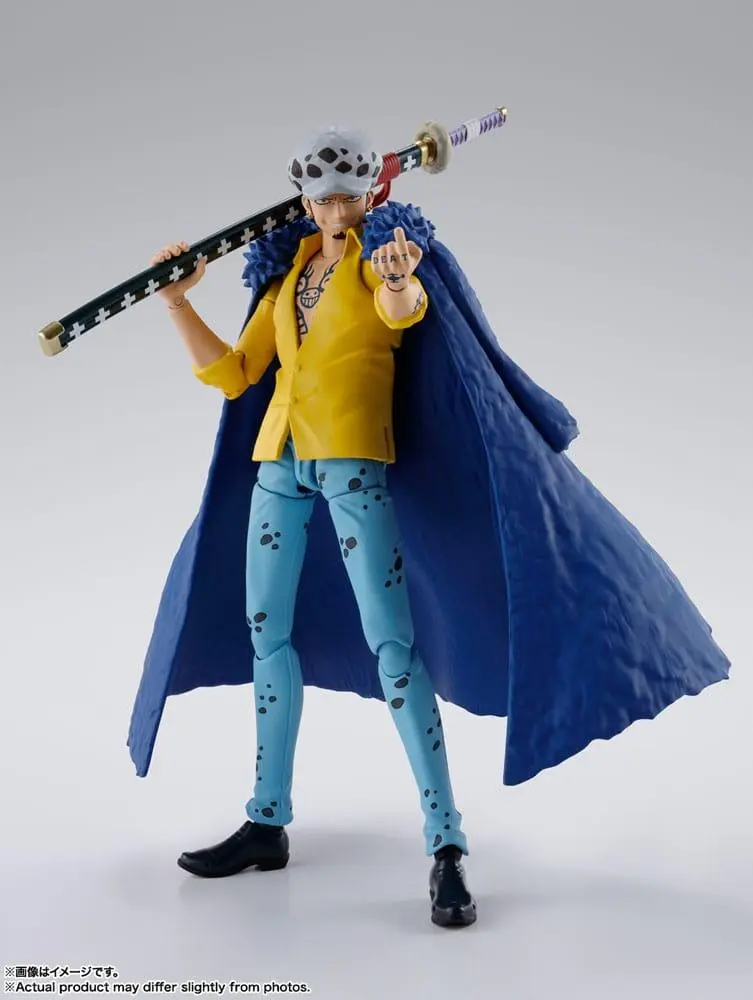 One Piece S.H. Figuarts Actionfigur Trafalgar Law -The Raid on Onigashima- 16 cm