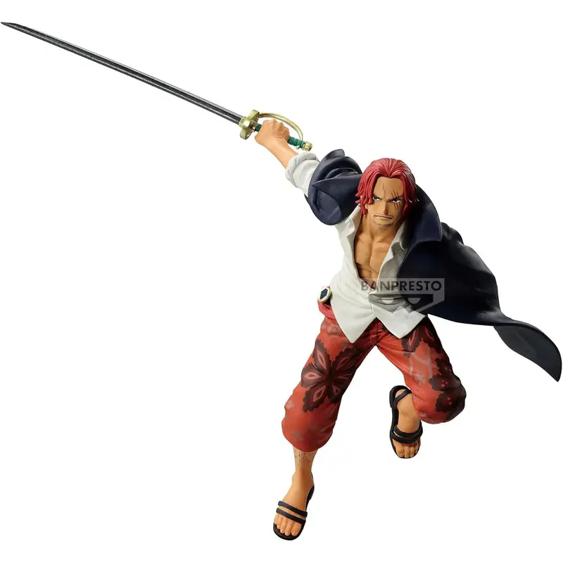 One Piece - Shanks - Battle Record Collection Figur - 17cm - Bandai Banpresto