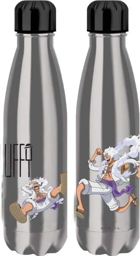 One Piece Thermosflasche Luffy Gear 5 Silver