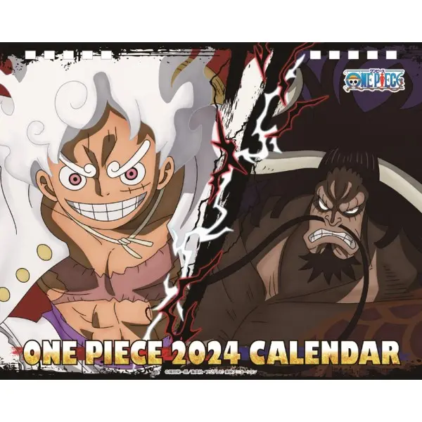 One Piece Tischkalender 2024