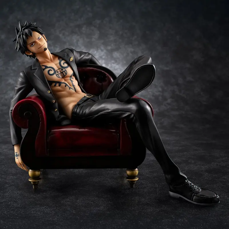 One Piece - Trafalgar D. Law - Ver.R - Portrait Of Pirates S.O.C Figur (MegaHouse)