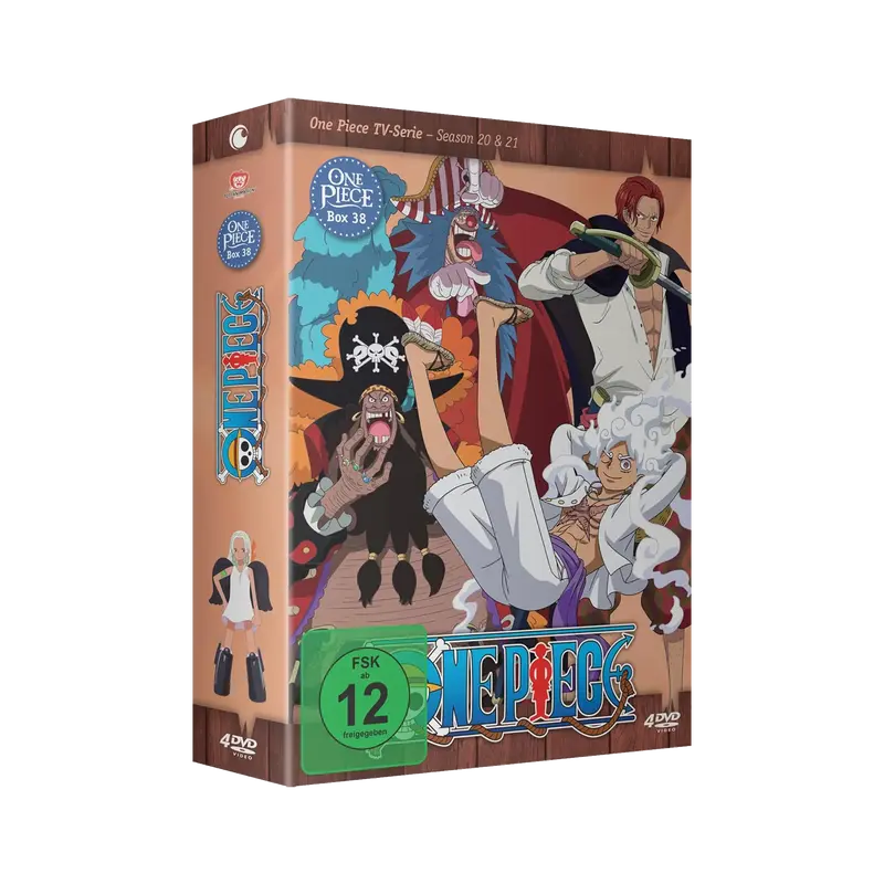 One Piece - TV-Serie - Box 38 (Episoden 1.076 - 1.100) (DVD)