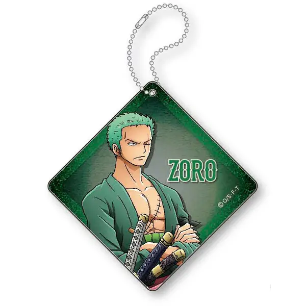 One Piece Vinyl Anhänger/Untersetzer Lorenor Zorro