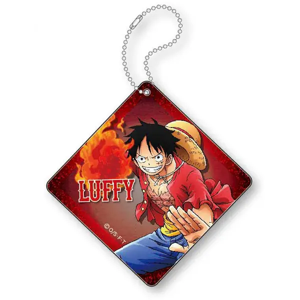 One Piece Vinyl Anhänger/Untersetzer Monkey D. Ruffy (A)