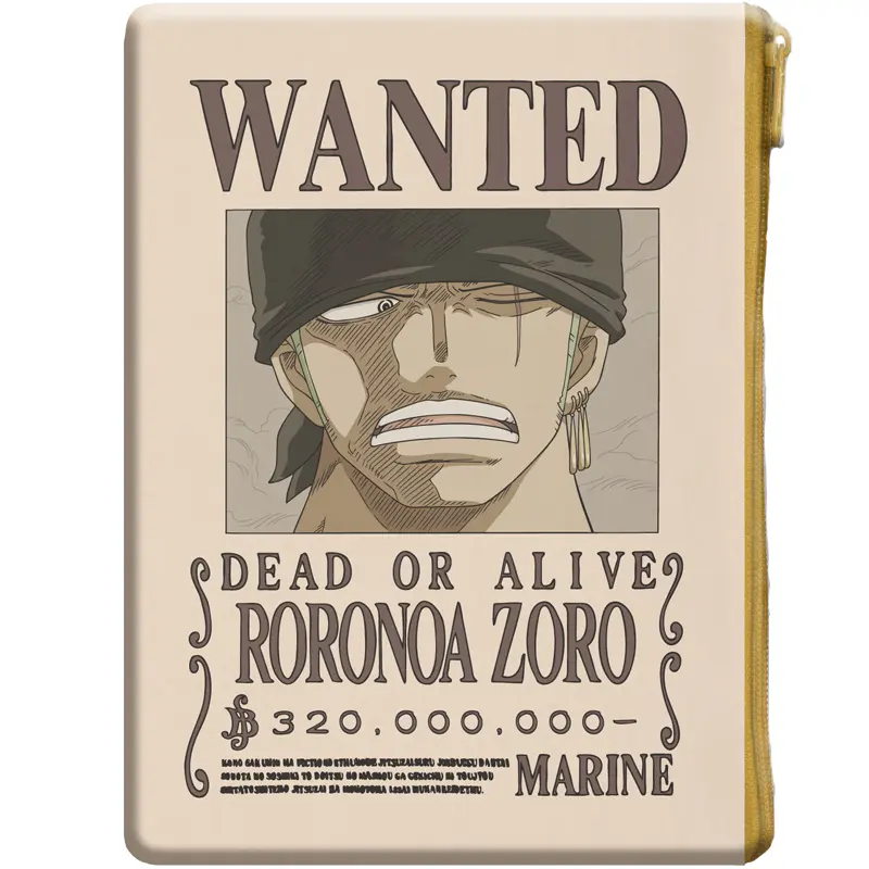 One Piece "Wanted" Tasche Lorenor Zoro