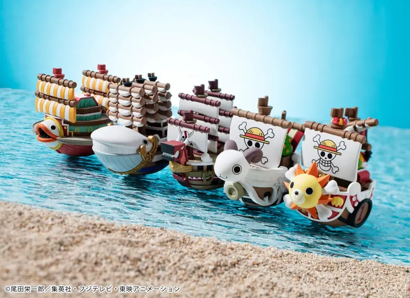 One Piece Yuracolle Series Sammelfiguren Grand Line 6 cm Sortiment (6)