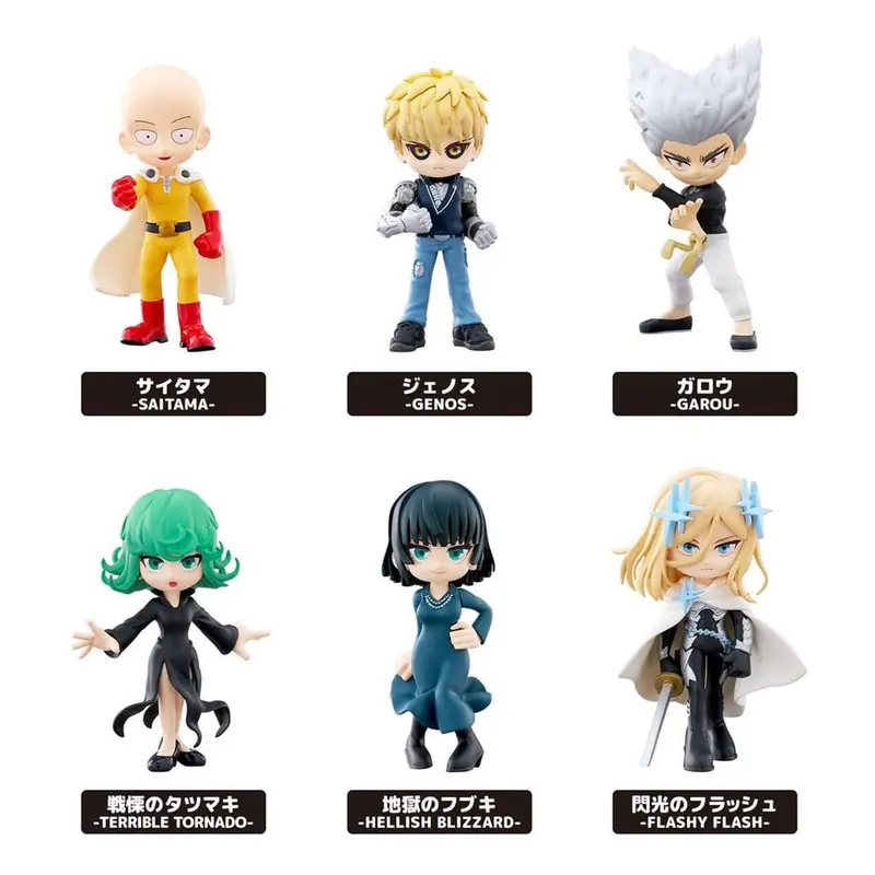 One Punch Man PalVerse PVC Figuren Vol. 02 9 cm Sortiment