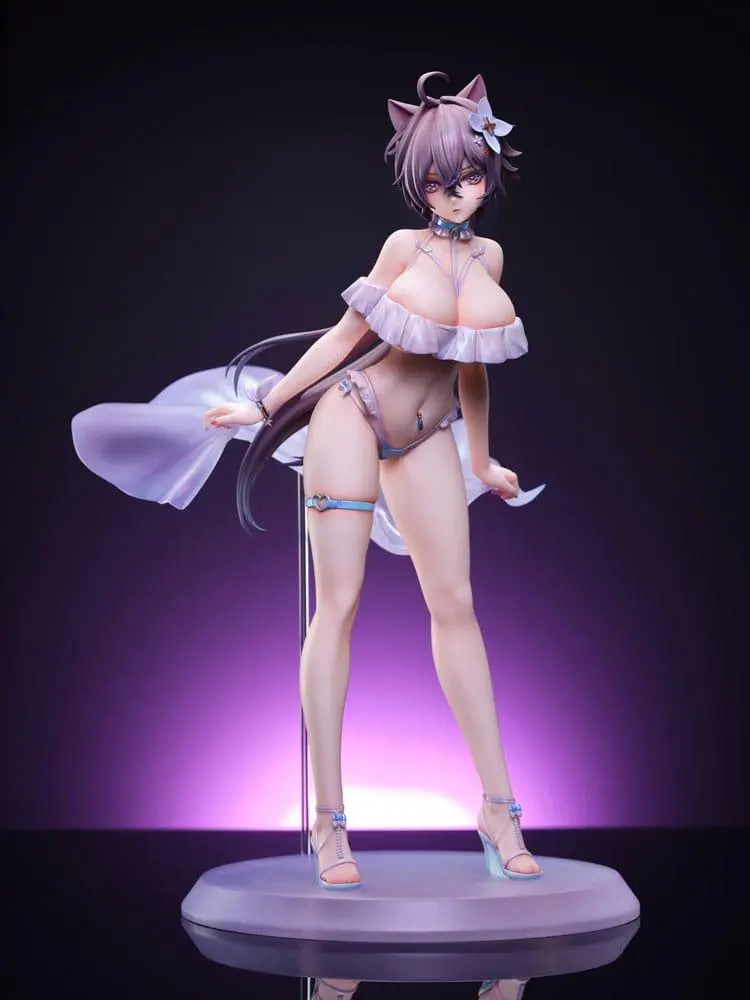 Original Character PVC Statue 1/6 Cat-like Girlfriend Evangeline 28 cm
