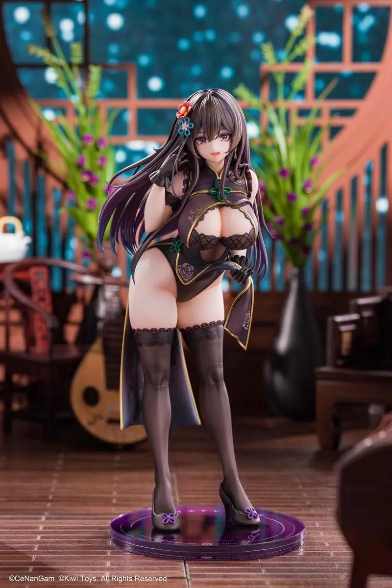 Original Character PVC Statue 1/6 China Dress Nyan Deluxe Version 26 cm