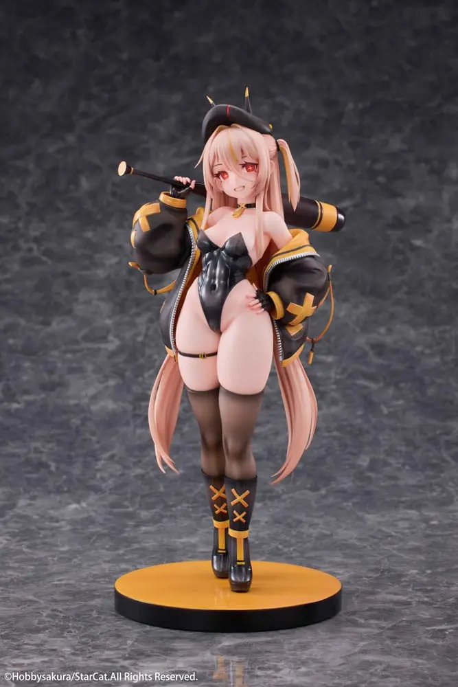 Original Character PVC Statue 1/6 Rainbow Nanohana Hoshi Illustrated by StarCat 27 cm