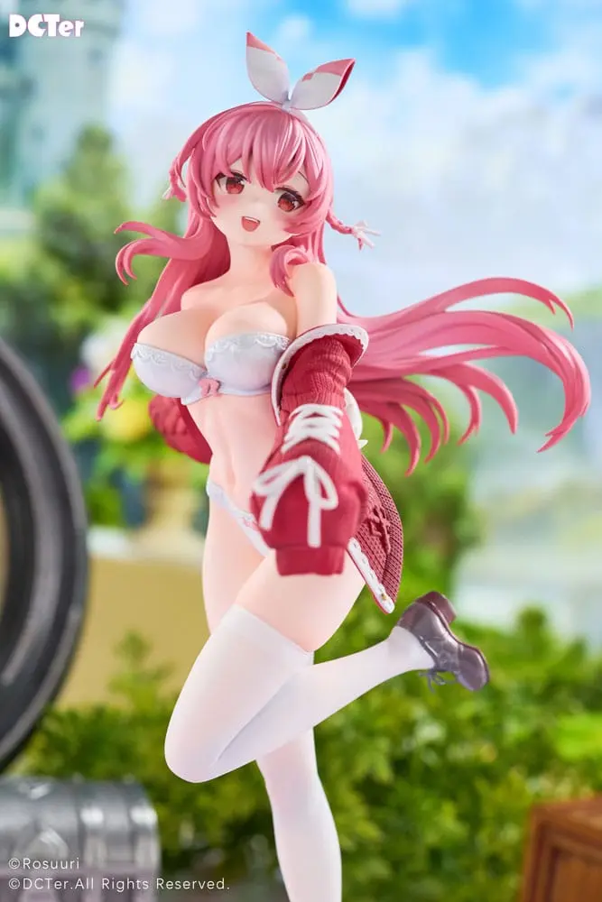 Original Character Rosuuri PVC Statue 1/7 White Rabbit Rosu Swimsuit Ver. 25 cm