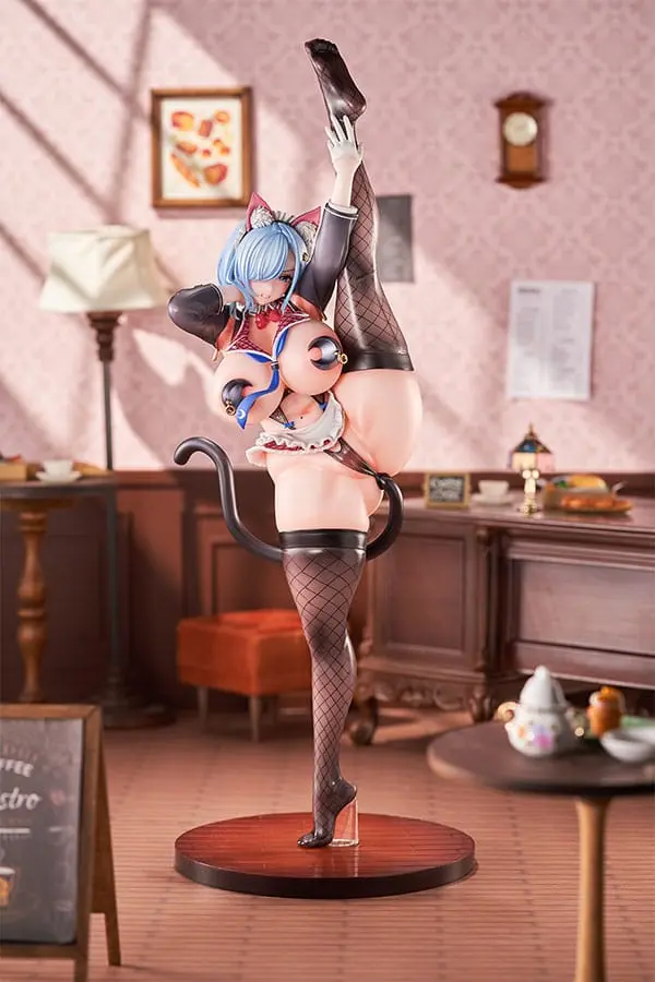 Original Character Statue 1/6 Lewd Girl Y-shaped Balance - Aoi Futatsuki Tapestry Set Edition 38 cm