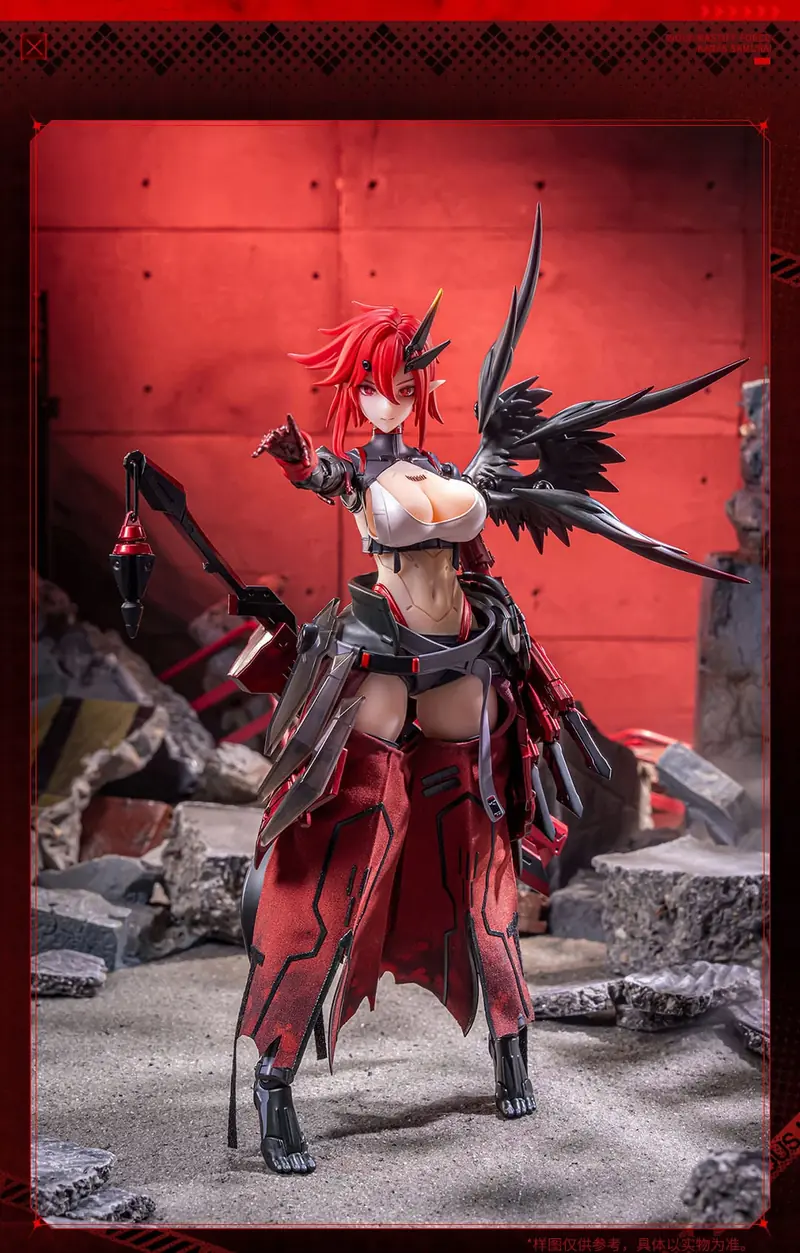 Original Character - Wolf-Mastiff Force Karas Samurai - Illustration by dogdriver - Action-Figur 1/9 (AniMester)