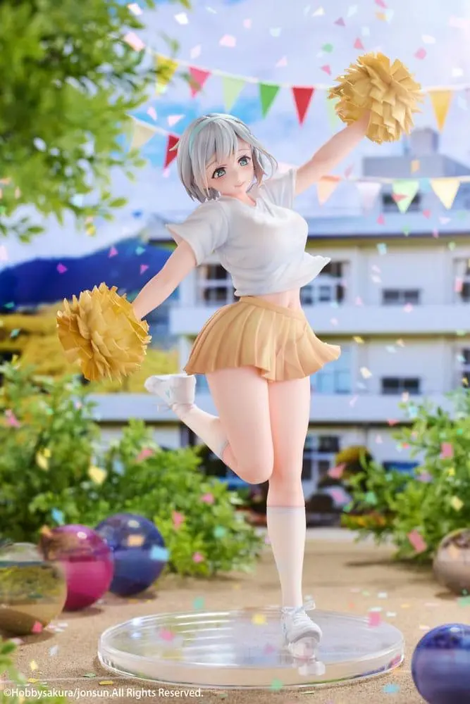 Original Illustration PVC Statue 1/6 Cheerleader Riku illustration by Jonsun 29 cm