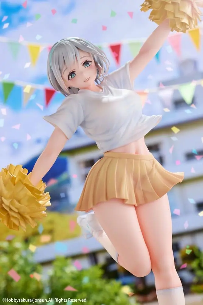 Original Illustration PVC Statue 1/6 Cheerleader Riku illustration by Jonsun Limited Edition 29 cm