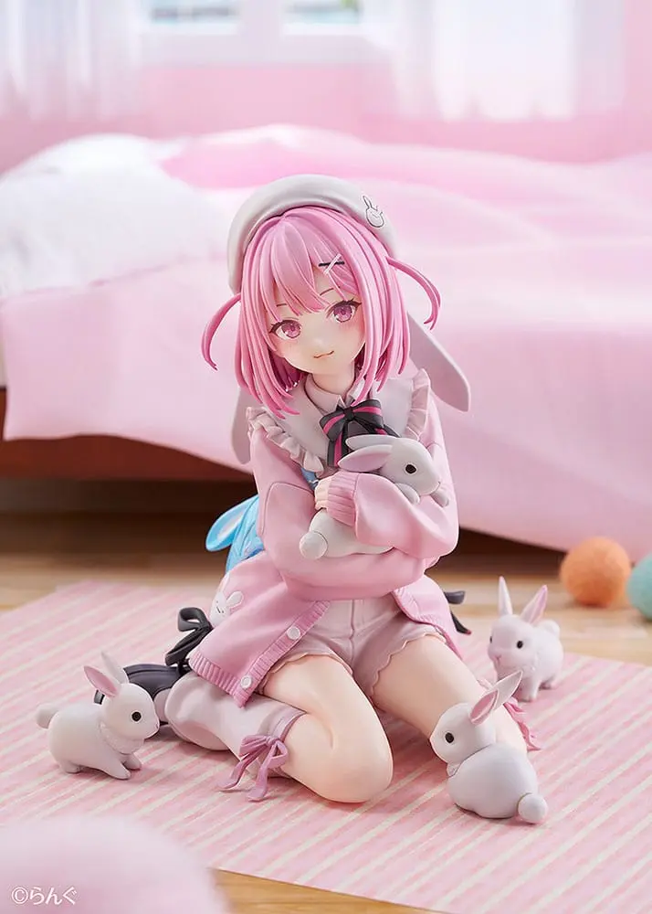Original Illustration PVC Statue 1/6 Toshishita Kanojo Illustration by ran9u 17 cm