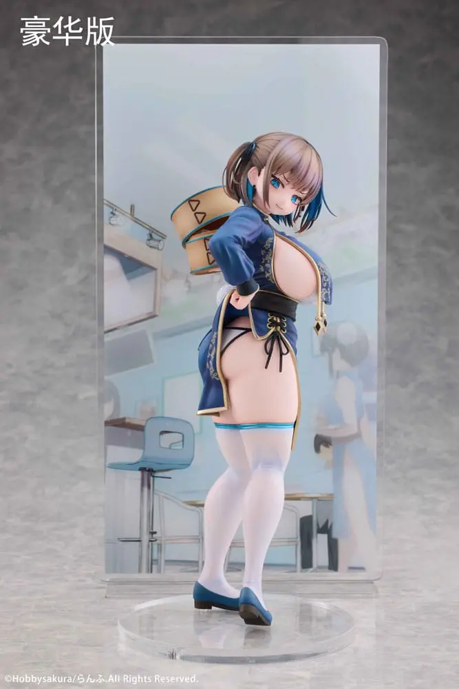 Original Illustration PVC Statue 1/7 Manjuu Musume Tsumugu Illustrated by Ranfu DX Ver. 25 cm