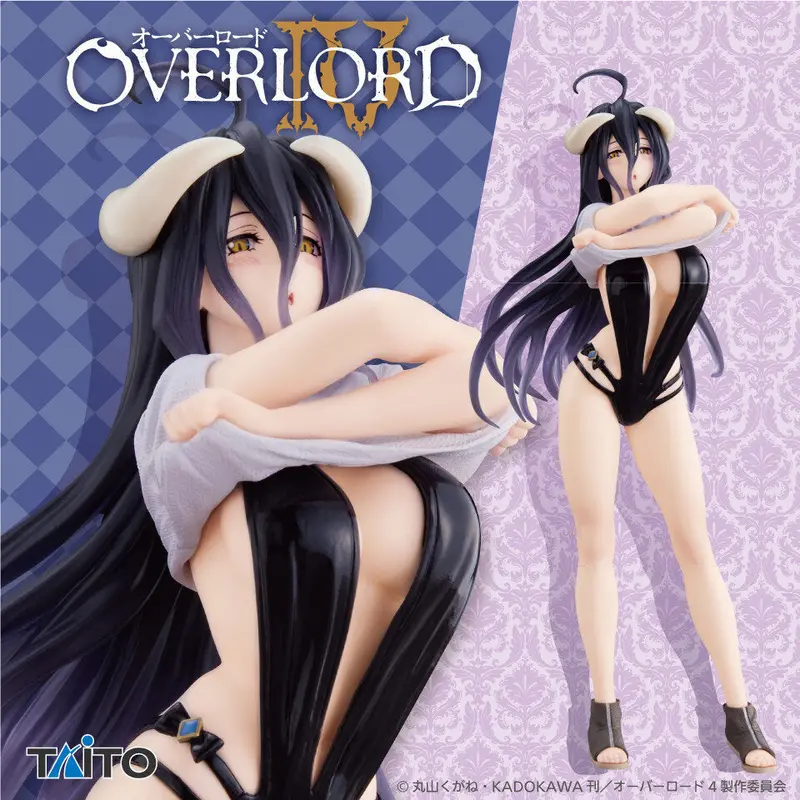 Overlord Coreful PVC Statue Albedo T-Shirt Swimsuit Ver.