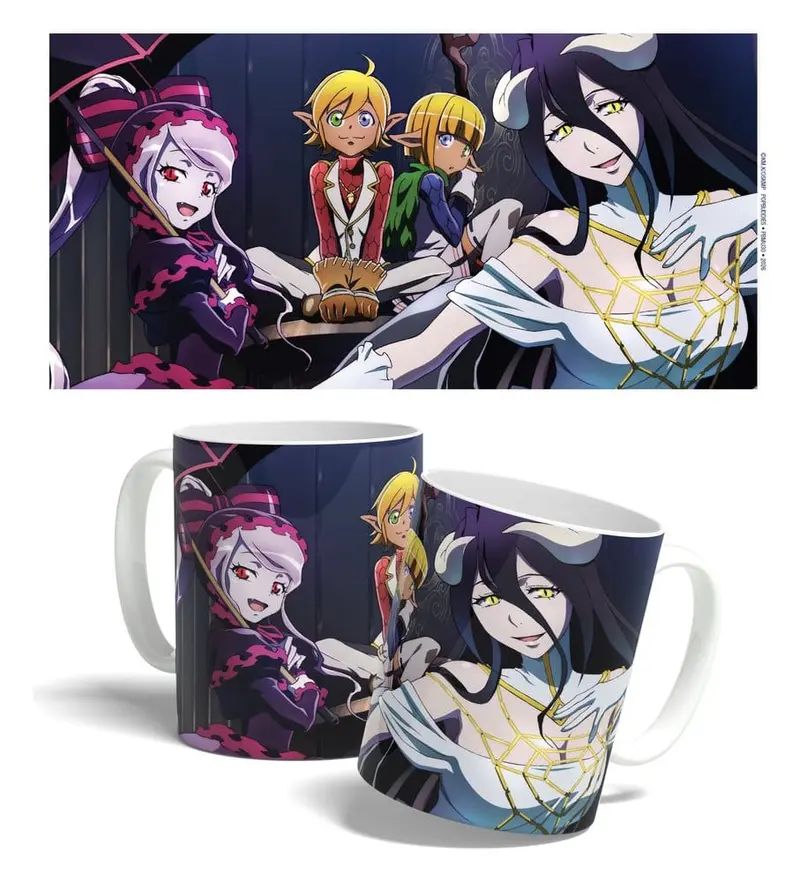 Overlord - Tasse - Albedo, Aura, Mare & Shalltear (Pop Buddies)