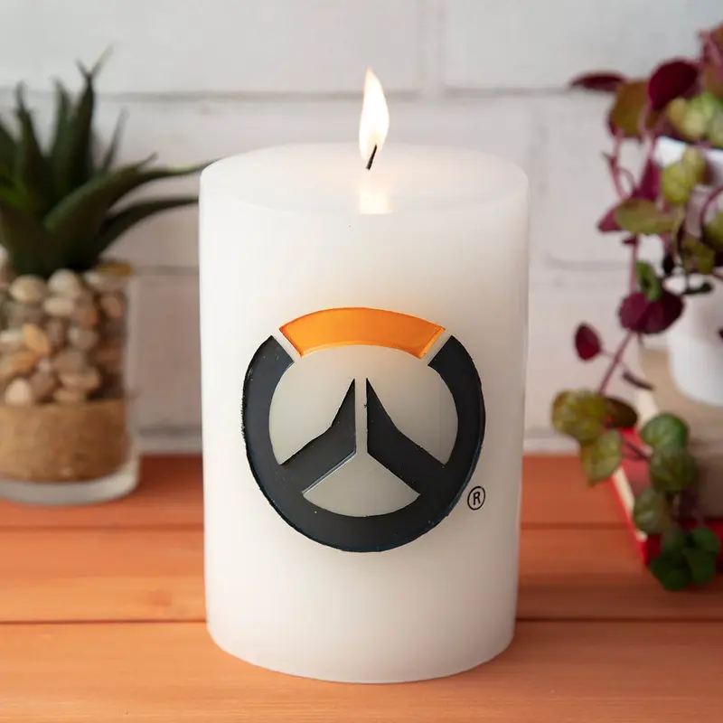 Overwatch - Sculpted Insignia - Kerze - 15 x 10 cm - Insight Editions