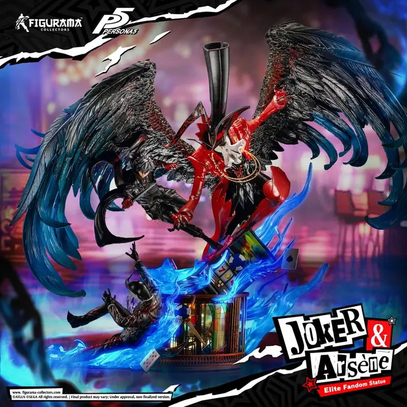 Persona 5 Elite Fandom Statue 1/8 Joker & Arsène 54 cm