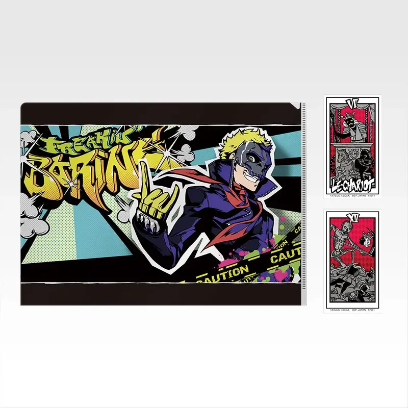Persona Skull Clearfile & Sticker - Persona 5