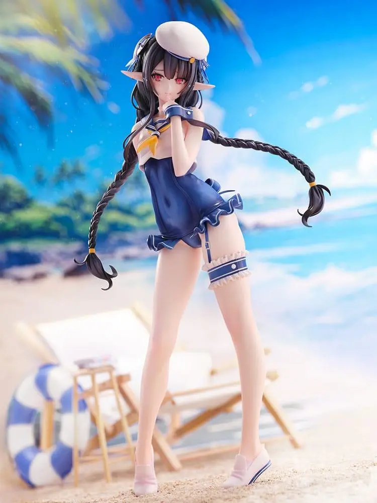 Phantasy Star Online 2 PVC Statue 1/7 Es Blue Sea Annette - Summer Vacation 25 cm