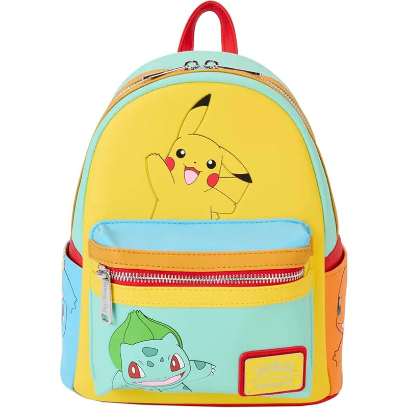 Pikachu, Evoli & Starter, Pokémon Mini-Rucksack, 1. Generation - Loungefly