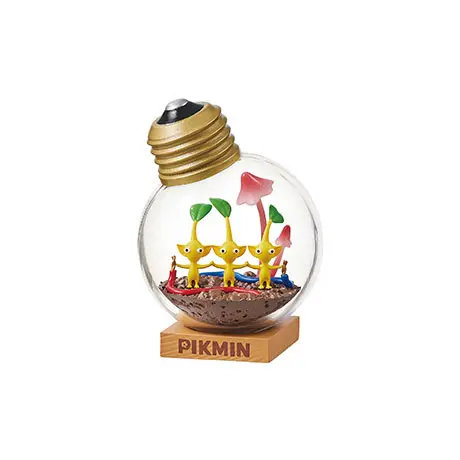 Pikmin Terrarium Collection Re-Ment Figur (6) "Leave The Electricity"