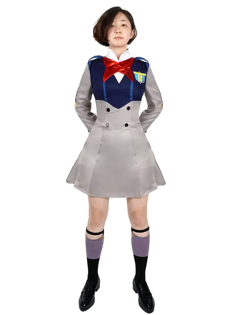 Pistil Uniform für Darling in the FranXX Fans, Cosplay Kostüm des Parasites, Größen