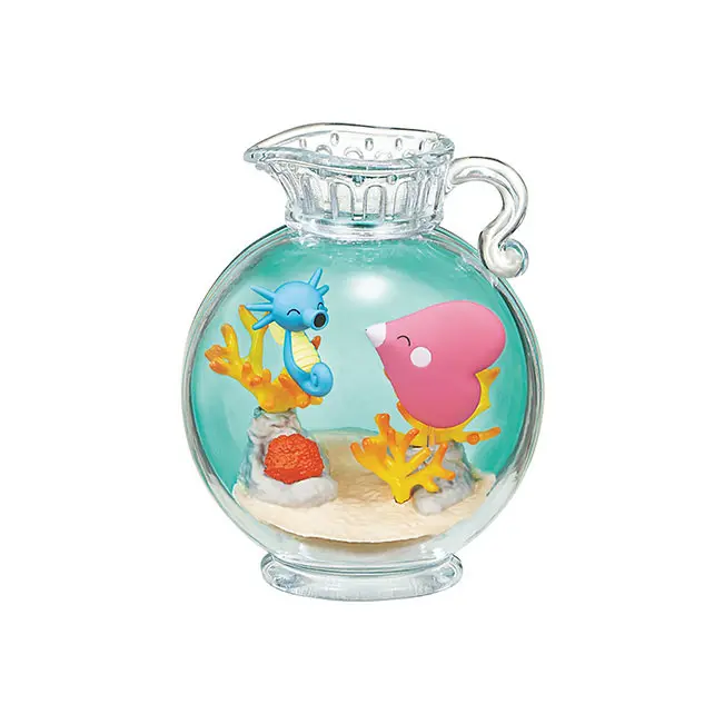 Pokemon Aqua Bottle Collection Vol. 2 Re-Ment Figur (5) Seeper & Liebiskus