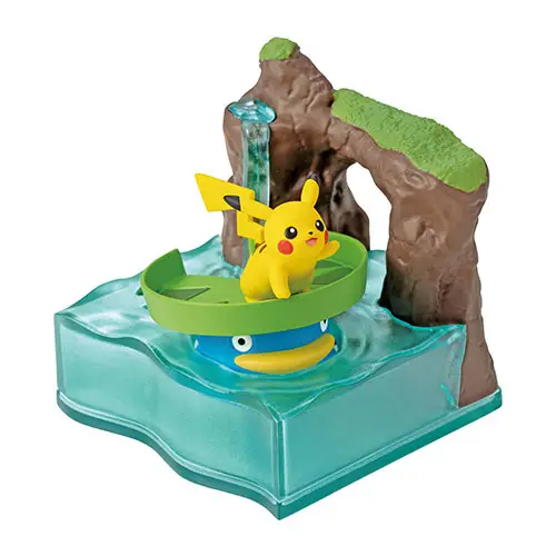 Pokemon Atsumete Hirogaru! Pokemon World 2 Re-Ment Figur (1) Pikachu & Loturzel